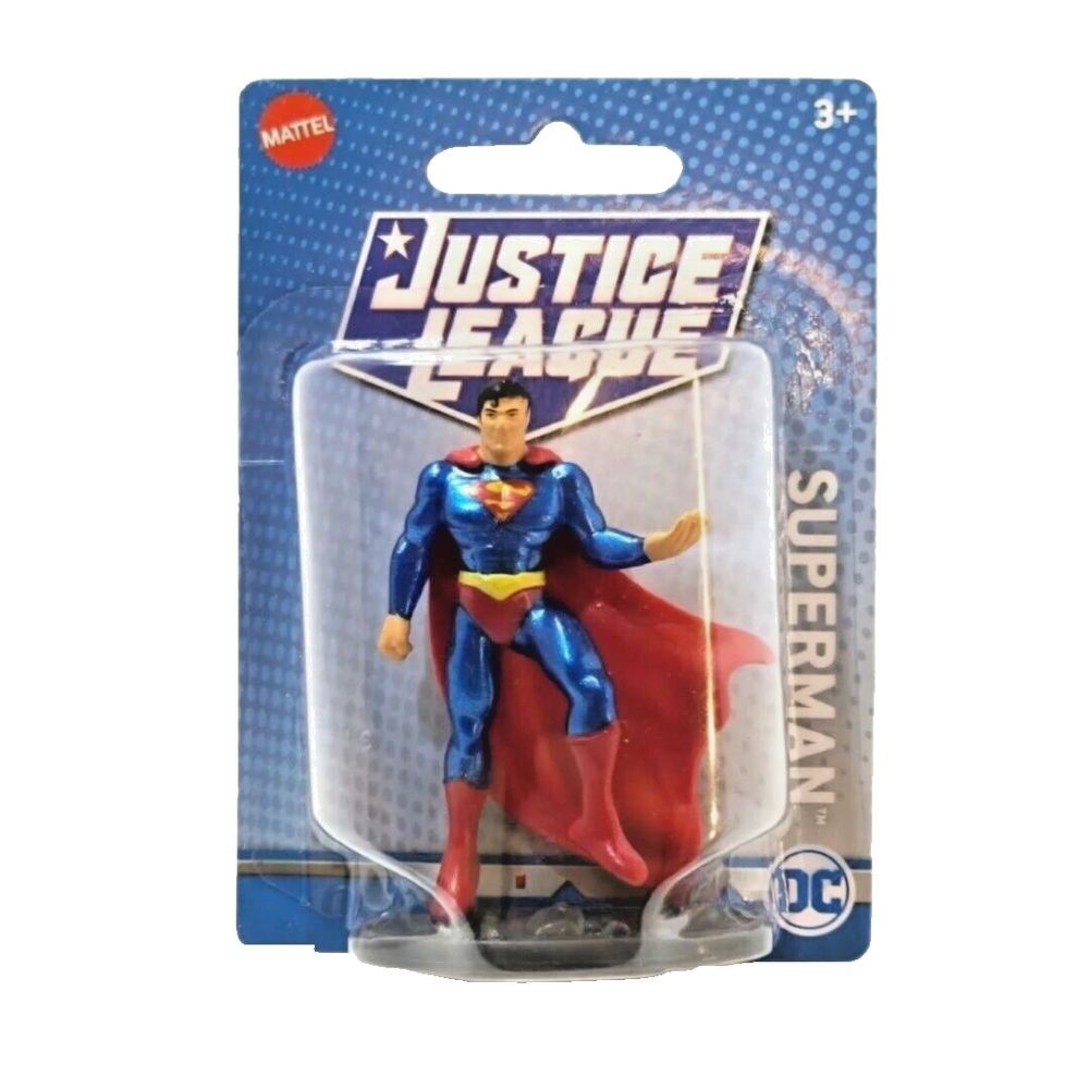 DC Justice League Micro Collection 3" Superman By Mattel. New
